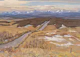 John Davenall Turner, Road West of Sunfield