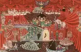 Carole Bondaroff, A Performance Suite - Phantom #A.P., colour etching on paper