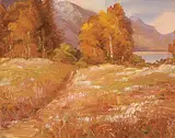 Alec John Garner, Untitled - Kootenay Lake Scene