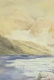 William Johnstone, Lake McArthur and Mt. Biddle, Yoho Point, Rocky Mountains, B.C. Canada