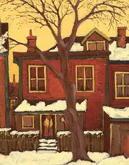 Zsolt Nagy, Untitled - Awaiting the Visitor, oil on wood board