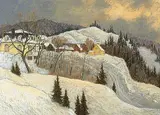 Horace Champagne, Morning is Breaking, Chateau Richer, Quebec
