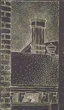 Lionel LeMoine FitzGerald, Arts Building, University of Manitoba, 1941, lino block on brown paper