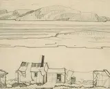 Dorothy Hoover, Untitled - Group of 19 Pencil Sketches of the Arctic, pencil on paper