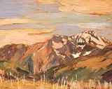 A. Y. Jackson, Above the Skeena River, 1926, 1926, oil on panel