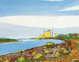 Robert Newton Hurley, Untitled - Power Plant in Saskatchewan