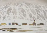 Doris Jean McCarthy, Village Under the Hill, Broughton