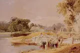 James Baker Pyne, On the Thames