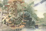 Margaret Shelton, Untitled - Waterwheel at Rosedale