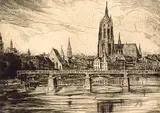 Richard Müller, View of Frankfurt am Main