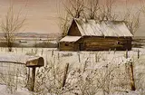 Tinyan Chan, Untitled - Prairie Farm with Mailbox