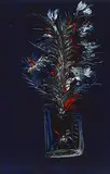 Claude Valery, Panache Floral, oil on metal