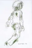 William Arthur Winter, Untitled - Young Boy Walking