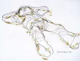 William Arthur Winter, Untitled - Child Laying on Back