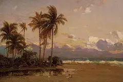 Franklin Brownell, Untitled - On the Beach, St. Kitts, 1911, oil on canvas