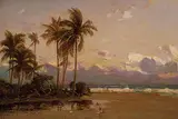 Franklin Brownell, Untitled - On the Beach, St. Kitts, 1911, oil on canvas