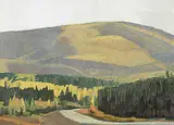 Alan Caswell Collier, The Campbell River, North of Watson Lake, Yukon