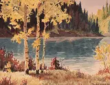 Roland Gissing, The Green Lake, Autumn