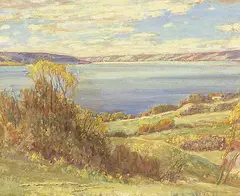 James Henderson, Untitled - Qu'Appelle Valley, 1930, oil on canvas
