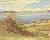James Henderson, Untitled - Qu'Appelle Valley, 1930, oil on canvas