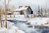 Georgia Jarvis, A Winter Scene