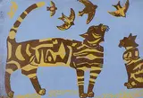 Maxwell Bennett Bates, Cats and Birds #2/4