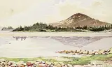 Richard G. Bunyard, Morning Mist, watercolour on paper