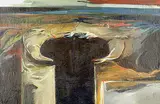 Leslie Frederick Graff, Study - Bone - Landscape, oil on canvas