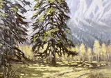 Matt Lindstrom, Untitled - Mountain Road