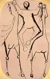Marino Marini, Jugglers #XVIII/LX