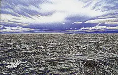 Jim McKenzie, S.E. Gale, 1991, pastel on paper