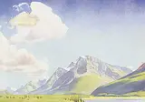 Walter J. Phillips, Waterfowl Lake, Mt. Patterson