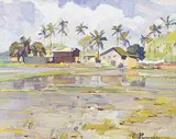 Carl Rungius, Philipino Farm, Honolulu