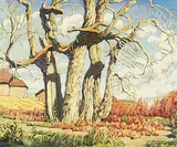 Margaret Shelton, Old Trees, Rosedale Alberta