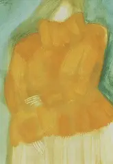 Pullover #4 by Ronald John Spickett, 1980, watercolour on paper, sold Nov 1995