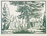 Margaret Shelton, Banff Campgrounds 1