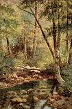 Frederic Marlett Bell-Smith, In the Woods of North Conway, N.H. from Nature, 1883