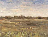 Bryan Chubb, Untitled - Landscape, oil on masonite