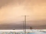 Robert Newton Hurley, Untitled - Prairie Winter Scene