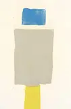 Kenneth Lochhead, Body Grey, 1963, enamel on paper