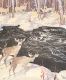A.C. and Barbara Leighton - Barleigh, Deer, Kananaskis #14/100
