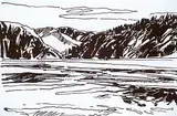 William Duma, Landscape #2 #12/25, 1982, etching on paper