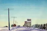 Robert Newton Hurley, Untitled - Saskatchewan Winter Scene