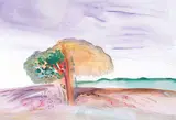 Audrey Watson, Credimus, Tree of Life, 1988, acrylic on paper