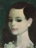 William Arthur Winter, Untitled - Portrait of a Young Lady