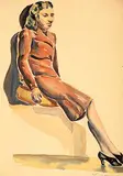 Clifford Foard Robinson, Untitled - Portrait of a Lady