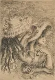 Le Chapeau Epingle by Pierre-Auguste Renoir, etching and aquatint on wove paper, sold Mar 2025