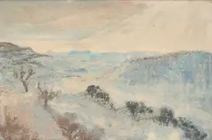 Cecil Michaelis, Sunbeams Over Provence, oil on canvas laid on board