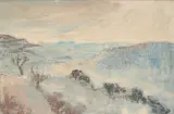 Cecil Michaelis, Sunbeams Over Provence, oil on canvas laid on board