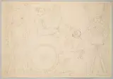 John Flaxman R.a., Classical Relief, pen and grey ink